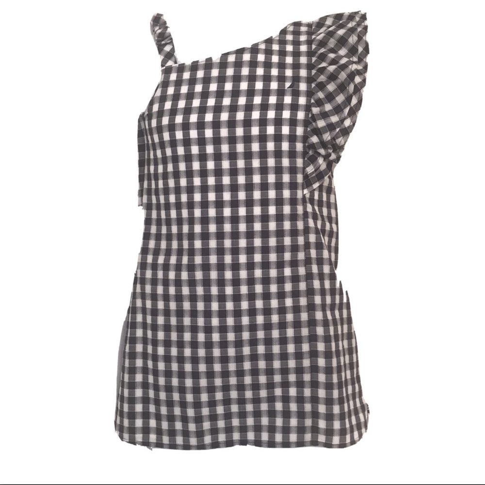 Nautica Girl Dress Size 5 Blue White Checkered - Picture 2 of 8